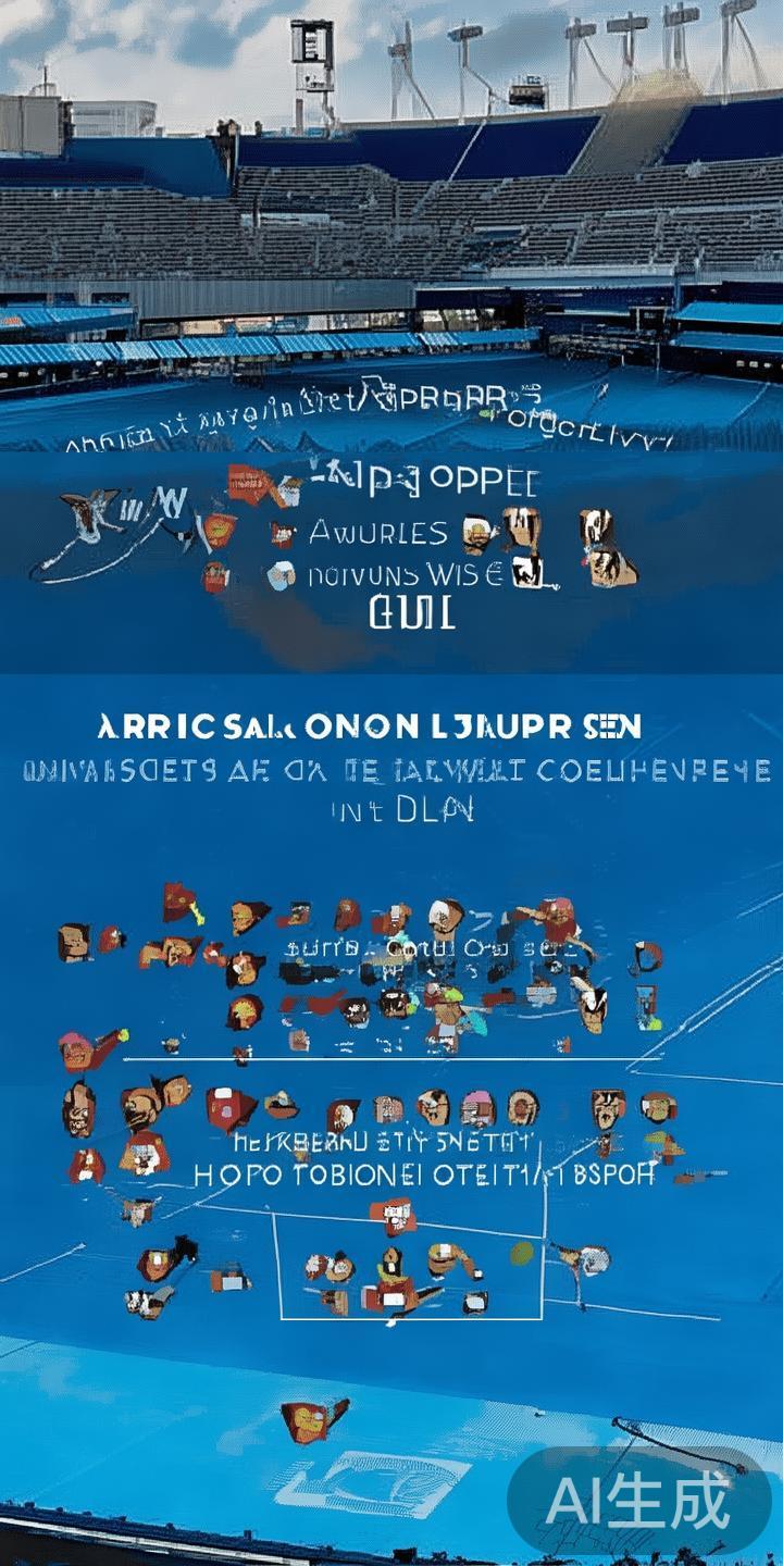 在盛大的澳大利亚网球公开赛（澳网）期间，全球数以百